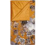 Reduzierte Goldene Blumenmuster ESSENZA HOME Tagesdecken & Bettüberwürfe aus Polyester 200x200 