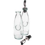 Öl Flaschen & Essig Flaschen aus Glas auslaufsicher 2-teilig 