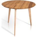 Main Möbel Madrid Esstische & Esszimmertische geölt aus Massivholz Breite 50-100cm, Tiefe 50-100cm 