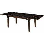 Hellbraune Kolonialstil Möbel Exclusive Rechteckige Esstische Holz lackiert aus Massivholz ausziehbar Breite 200-250cm, Höhe 50-100cm, Tiefe 50-100cm 