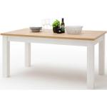Esszimmer-Tisch BRASILIA-05 Tischplatte in Grandson Oak & Gestell Pinie Aurelio - b/h/t: 160/77/90cm - braun