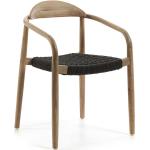 Braune Moderne 4Home Holzstühle aus Massivholz mit Armlehne Breite 50-100cm, Höhe 50-100cm, Tiefe 50-100cm 4-teilig 