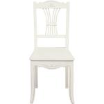 Weiße Shabby Chic Esszimmerstühle & Küchenstühle aus Kiefer klappbar Breite 0-50cm, Höhe 0-50cm 