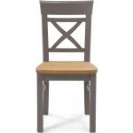 Graue Esszimmerstühle & Küchenstühle geölt aus Massivholz Breite 0-50cm, Höhe 0-50cm, Tiefe 0-50cm 