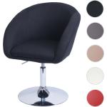 Anthrazitfarbene Moderne Mendler Designer Stühle aus Textil höhenverstellbar Breite 50-100cm, Höhe 50-100cm, Tiefe 50-100cm 