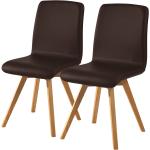Braune Schösswender Holzstühle aus Massivholz Breite 0-50cm, Höhe 50-100cm, Tiefe 50-100cm 2-teilig 