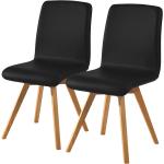 Schwarze Schösswender Holzstühle aus Massivholz Breite 0-50cm, Höhe 50-100cm, Tiefe 50-100cm 2-teilig 