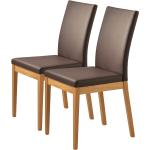 Braune Schösswender Holzstühle aus Massivholz Breite 0-50cm, Höhe 50-100cm, Tiefe 50-100cm 2-teilig 