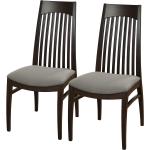 Reduzierte Schwarze Velvet Studio Holzstühle aus Textil Breite 0-50cm, Höhe 100-150cm, Tiefe 50-100cm 2-teilig 