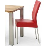 Rote Industrial Empinio24 Esszimmerstühle & Küchenstühle aus Leder Breite 0-50cm, Höhe 0-50cm, Tiefe 0-50cm 