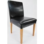 Schwarze Moderne Empinio24 Alfo Esszimmerstühle & Küchenstühle aus Massivholz Breite 0-50cm, Höhe 0-50cm, Tiefe 0-50cm 