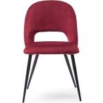 Reduzierte Rote Corrigan Studio Esszimmerstühle & Küchenstühle aus Holz gepolstert Breite 50-100cm, Höhe 50-100cm 