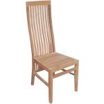 Teak-Stühle aus Massivholz Breite 0-50cm, Höhe 100-150cm, Tiefe 50-100cm 