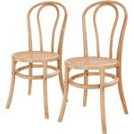 Braune Butlers Esszimmerstühle & Küchenstühle aus Holz Breite 0-50cm, Höhe 50-100cm, Tiefe 0-50cm 2-teilig 