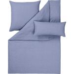 Blaue Unifarbene ESTELLA Bettwäsche Sets & Bettwäsche Garnituren aus Baumwolle 135x200 