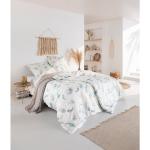 Aquablaue ESTELLA Bettwäsche Sets & Bettwäsche Garnituren mit Ornament-Motiv aus Jersey maschinenwaschbar 155x220 