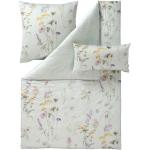 Mintgrüne Blumenmuster ESTELLA Bettwäsche Sets & Bettwäsche Garnituren aus Baumwolle 40x80 