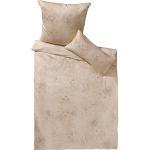 Estella Interlock Mako-Jersey-Bettbezug Gregorio braun-beige 155x200 cm