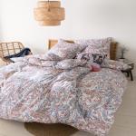 Bunte ESTELLA Bio Bettwäsche Sets & Bettwäsche Garnituren mit Kirschenmotiv aus Baumwolle trocknergeeignet 135x200 