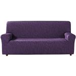 Reduzierte Violette Zebra Hussen Sofabezüge 3 Sitzer mit Tiermotiv aus Textil maschinenwaschbar 1-teilig 