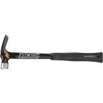 Estwing EB/15SM Ultra Black Hammer, gefräste Oberfläche, stoßreduzierender Griff, 425 g Kopfgewicht - 034139679172