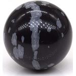 Runde Obsidiane aus Kristall 5-teilig 