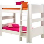 Weiße Steens for Kids Etagenbetten aus Holz 90x200 