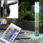 Silberne etc-shop Wegbeleuchtungen LED Farbwechsel | RGB E27 