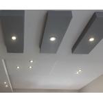 Silberne Moderne etc-shop LED Einbaustrahler aus Metall G4 