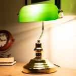 Grüne etc-shop LED Tischleuchten & LED Tischlampen aus Metall E27 