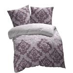 Reduzierte Lila Barocke Bettwäsche Sets & Bettwäsche Garnituren aus Baumwolle 135x220 für den für den Herbst 