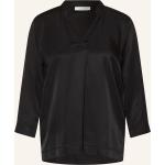 Schwarze 3/4-ärmelige Eterna Blusenshirts & Schlusen aus Jersey für Damen Größe S 