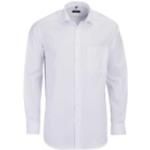 Weiße Langärmelige Eterna Kentkragen Hemden mit Kent-Kragen für Herren Größe S für den für den Frühling 