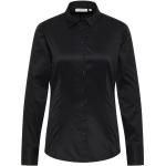 Schwarze Eterna Blusenshirts & Schlusen aus Baumwolle für Damen Größe S 