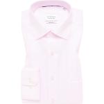 Reduzierte Rosa Elegante Eterna Kentkragen Shirts mit Tasche aus Baumwolle für Herren Größe S 