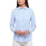 Reduzierte Blaue Eterna Hemdblusen für Damen Größe XL 