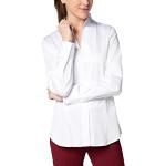 Reduzierte Weiße Langärmelige Eterna Tunika-Blusen für Damen Größe M 
