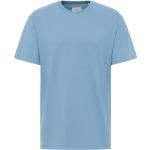 Blaue Eterna Rundhals-Ausschnitt T-Shirts aus Baumwolle für Herren Größe M 