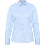 Hellblaue Eterna Blusenshirts & Schlusen aus Baumwolle für Damen Größe M 