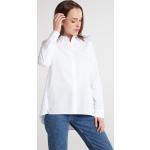 Reduzierte Weiße Eterna Hemdblusen aus Baumwolle für Damen 