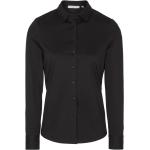 Schwarze Langärmelige Eterna Blusenshirts & Schlusen aus Jersey für Damen Größe S 