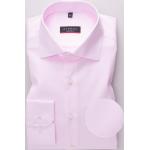 Eterna Langarm Hemd Modern Fit Cover Shirt Twill Rosa - 43