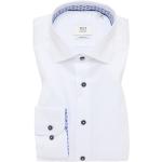 Weiße Eterna Kentkragen Hemden mit Kent-Kragen aus Twill für Herren Größe S 