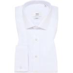 Weiße Elegante Eterna Bügelfreie Hemden aus Baumwolle für Herren 