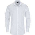 Weiße Langärmelige Eterna 1863 Kentkragen Hemden mit Kent-Kragen für Herren für den für den Frühling 