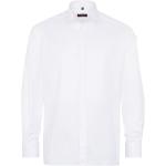 Weiße Langärmelige Eterna Kentkragen Hemden mit Kent-Kragen für Herren 