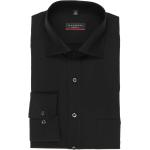 Schwarze Unifarbene Eterna Hemden mit Kent-Kragen aus Baumwolle für Herren Größe 3 XL - versandkostenfrei 