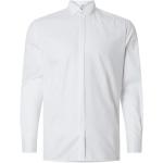 Weiße Eterna Kläppchenkragen Hemden mit Umschlagmanschette aus Baumwolle für Herren 