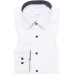 Reduzierte Weiße Langärmelige Eterna Kentkragen Hemden mit Kent-Kragen aus Baumwolle für Herren Größe S 