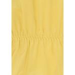 Gelbe Unifarbene Festliche Blusen aus Seide für Damen Größe XL für den für den Sommer 